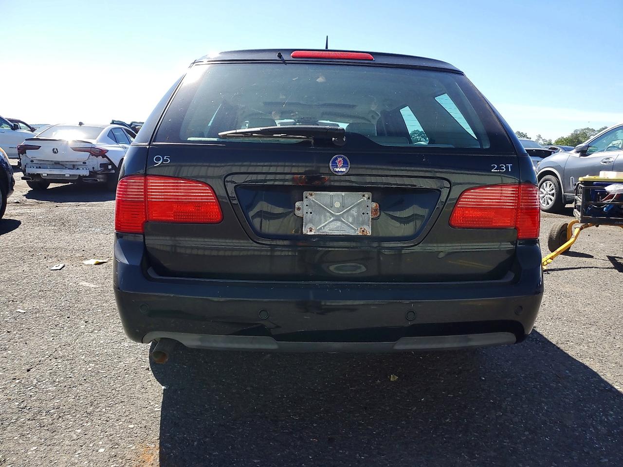 2006 Saab 9-5 VIN YS3ED59G463526588 COPART salvage auction — Water/Flood, Bf - Salvage Title, sold $400 on 2026-09-25 (photo 6)