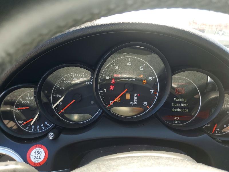 2014 Porsche Cayenne VIN WP1AA2A26ELA05687 COPART salvage auction — FRONT END, Ca - Salvage Certificate, sold $1,500 on 2026-10-02 (photo 9)