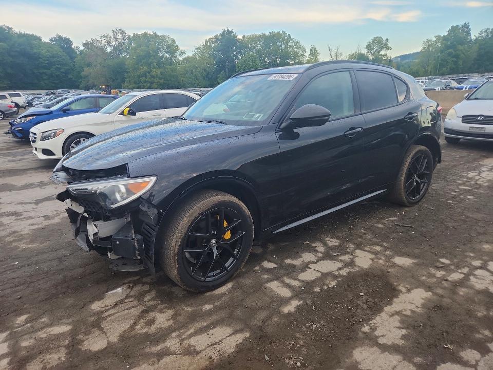 2021 Alfa romeo Stelvio VIN ZASPAKBN2M7D19629 — COPART salvage auction photo