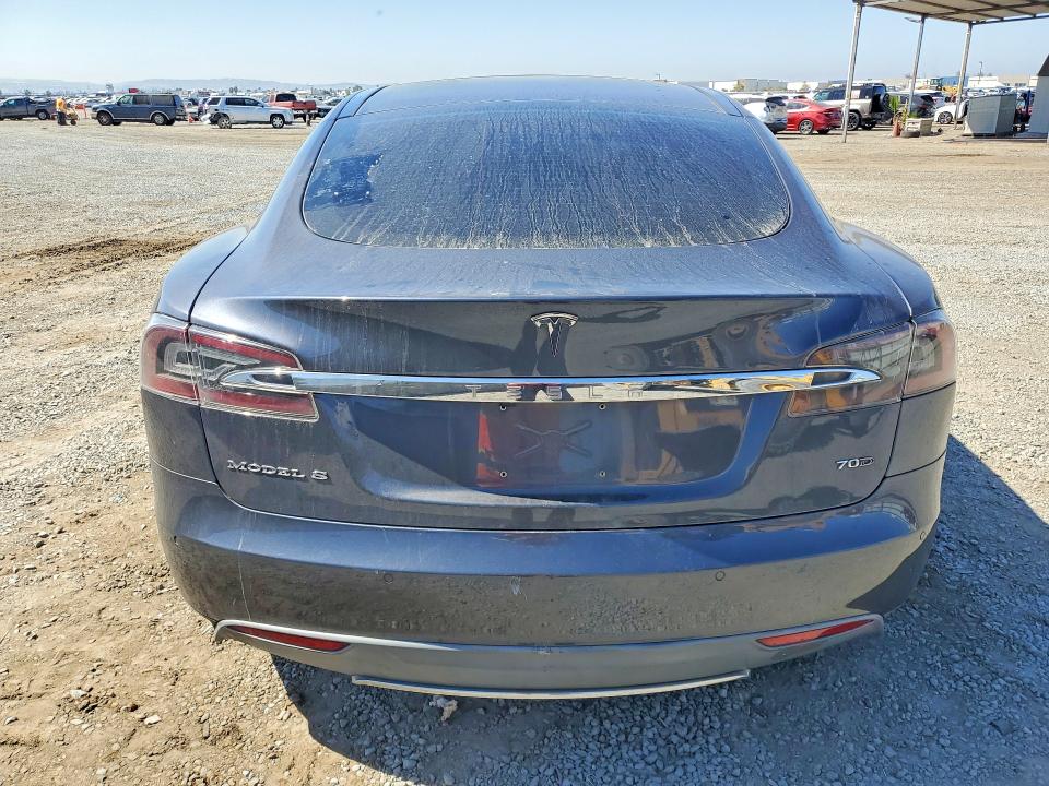 2016 Tesla Model s VIN 5YJSA1E27GF130004 COPART salvage auction — FRONT END, CA - SALVAGE CERTIFICATE, sold $4,050 on 2026-10-02 (photo 6)