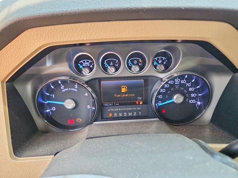 2013 Ford F-250 super duty VIN 1FT7W2BT5DEA19412 COPART salvage auction — ROOF, WV - SALVAGE CERTIFICATE, sold $7,900 on 2026-09-10 (photo 9)