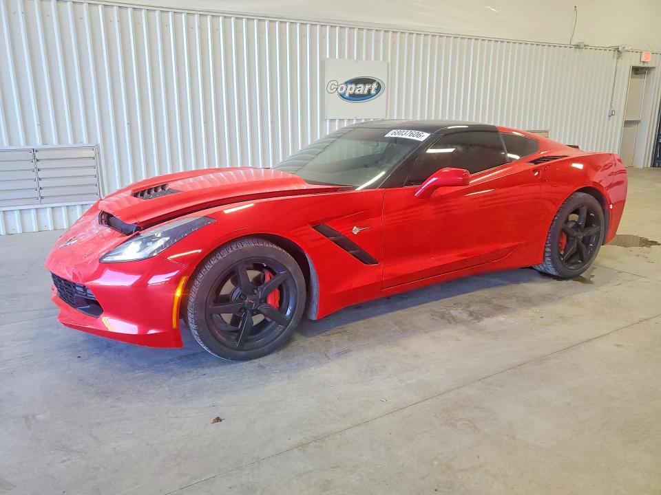 2015 Chevrolet Corvette VIN 1G1YA2D79F5121231 — COPART salvage auction photo