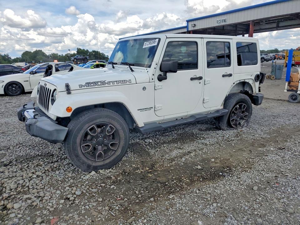 2017 Jeep Wrangler / VIN 1C4BJWEG2HL706511 — COPART salvage auction photo