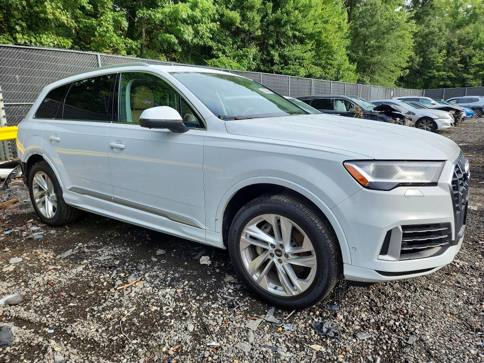 2021 Audi Q7 VIN WA1LXAF72MD014672 COPART salvage auction — REAR END, Md - Cert Of Salvage > 75% Damage, sold $13,500 on 2026-09-04 (photo 4)