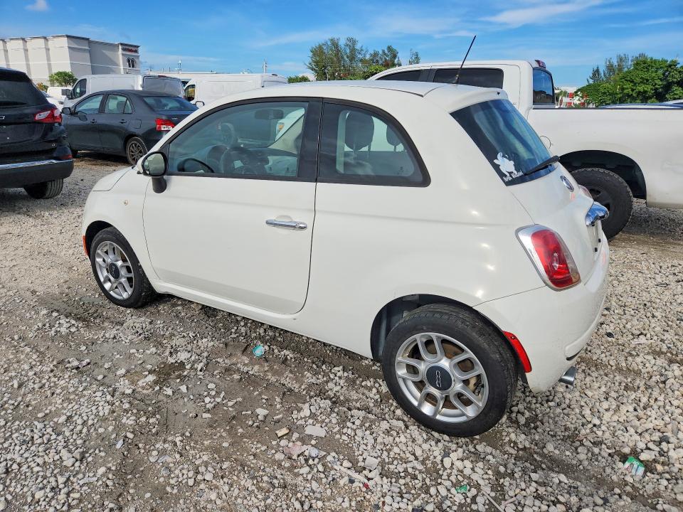 2015 Fiat 500 VIN 3C3CFFAR1FT613434 COPART salvage auction — NORMAL WEAR, FL - CERTIFICATE OF TITLE (P), sold $450 on 2026-10-16 (photo 2)