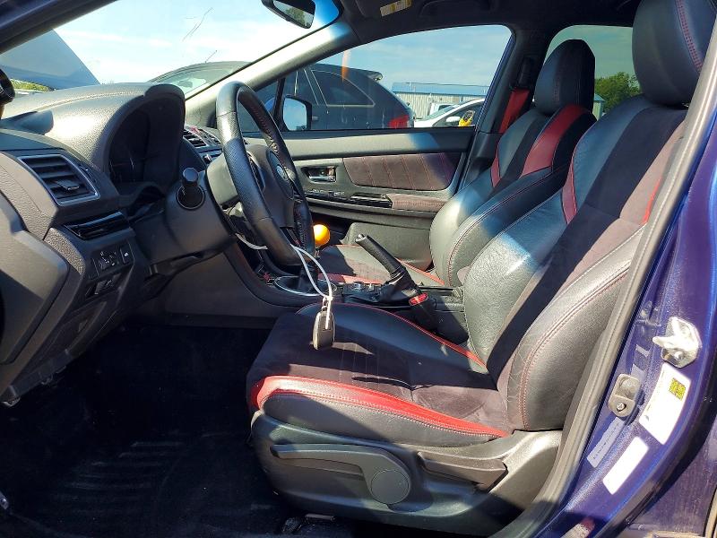 2021 Subaru Wrx VIN JF1VA2E66M9821123 COPART salvage auction — FRONT END, Pa - Certificate Of Salvage, sold $13,500 on 2026-09-25 (photo 7)