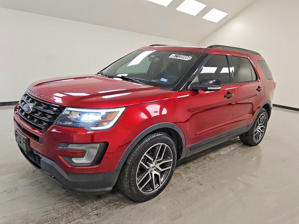 2017 Ford Explorer sport trac VIN 1FM5K8GT3HGD85728 — COPART salvage auction photo