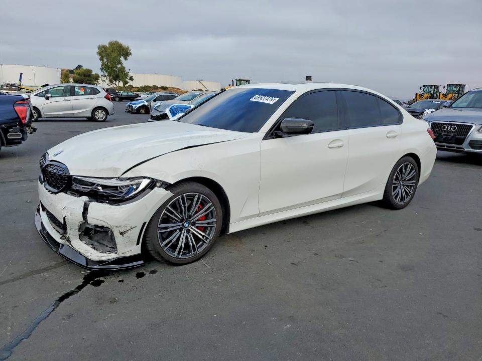 2020 BMW M340i VIN WBA5U7C07LFH32979 — COPART salvage auction photo