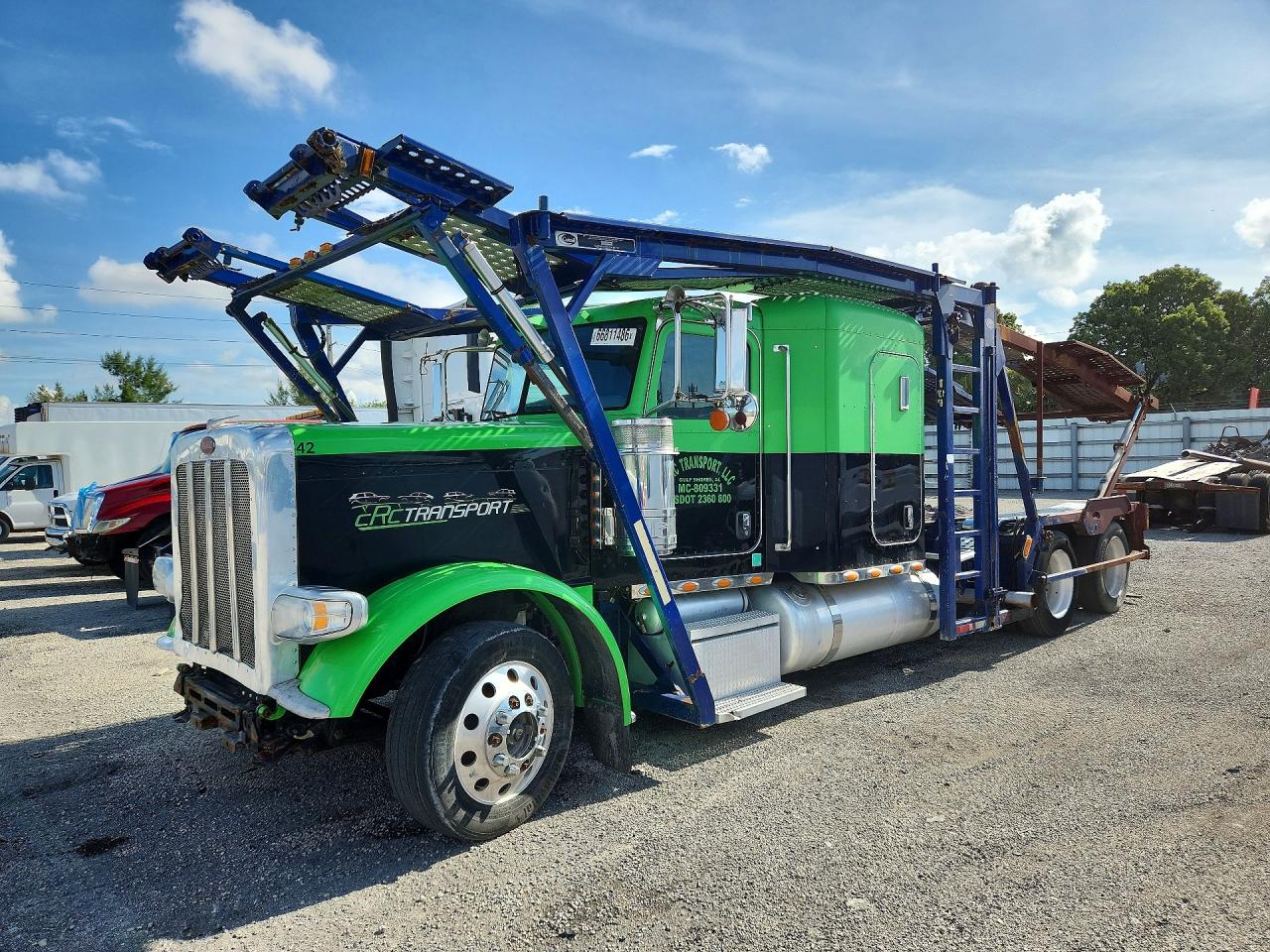 2014 Peterbilt 388 VIN 1NPWD49X7ED215406 — COPART salvage auction photo