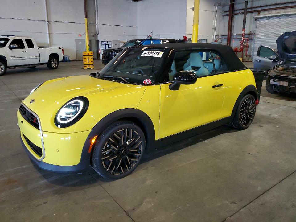 2025 Mini Cooper VIN WMW23GX02S2X28129 — COPART salvage auction photo
