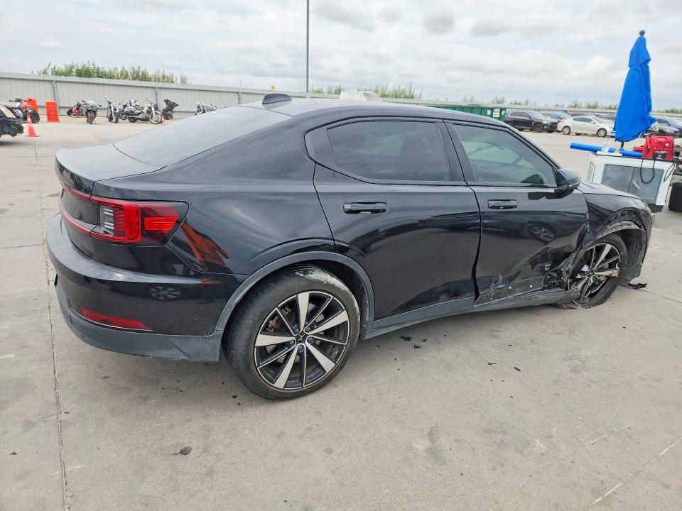2022 Polestar 2 VIN LPSED3KA0NL052583 COPART salvage auction — SIDE, TX, sold $5,700 on 2026-10-12 (photo 3)