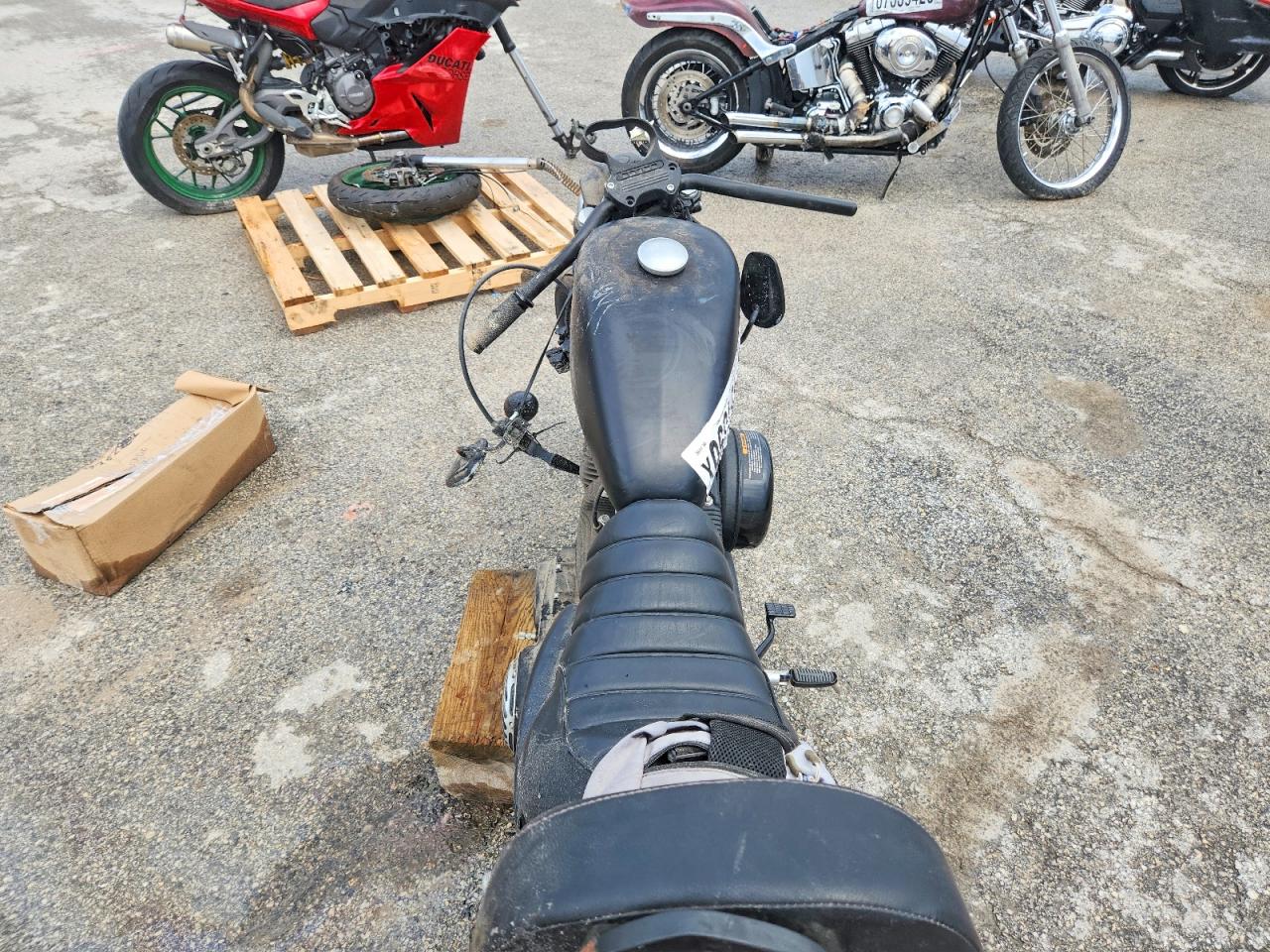 2021 Harley-Davidson iron VIN 1HD4LE213MB412482 COPART salvage auction — Front End, Ct - Clean Title, sold $925 on 2026-09-16 (photo 6)