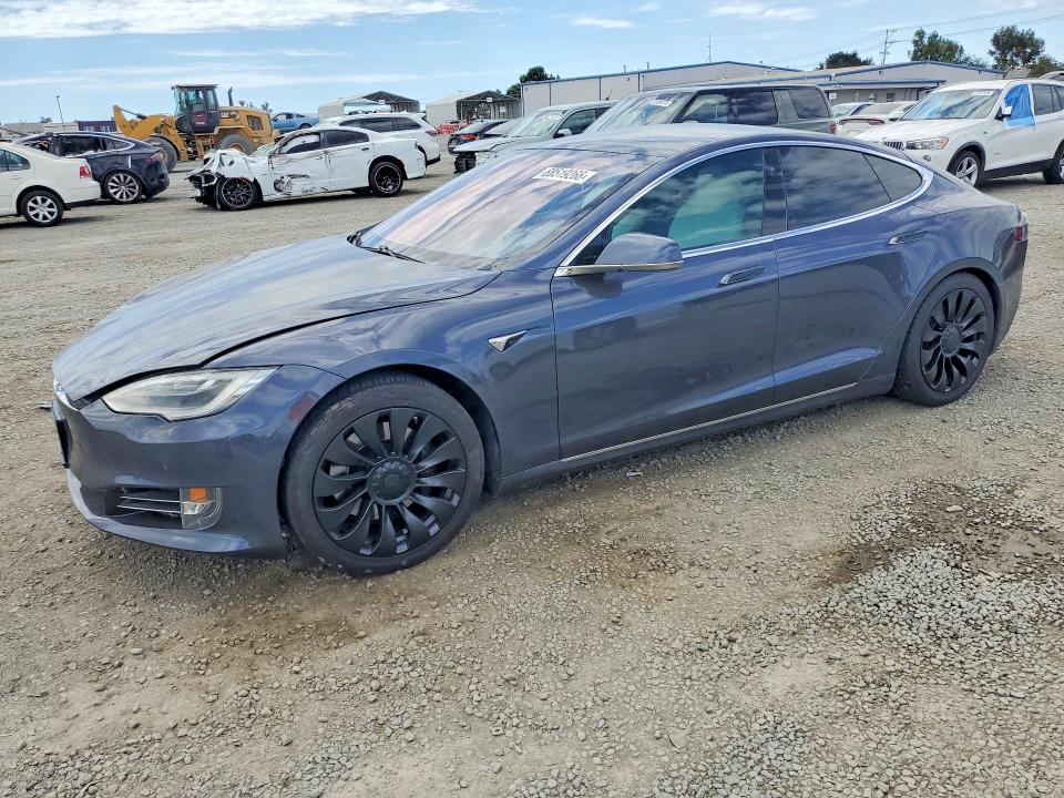 2020 Tesla Model s VIN 5YJSA1E26LF350924 — COPART salvage auction photo