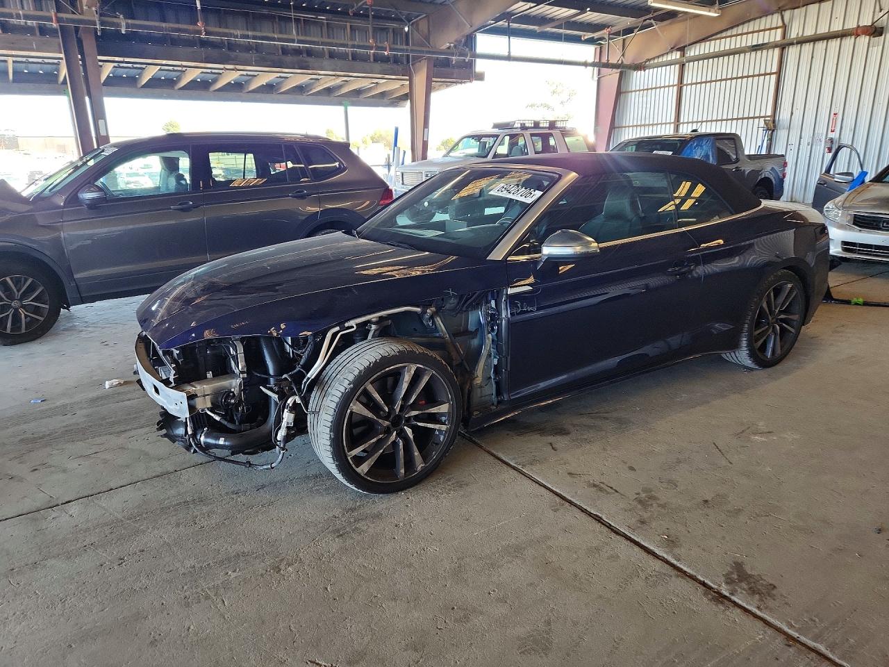 2022 Audi S5 VIN WAUY4GF50NN007458 — COPART salvage auction photo