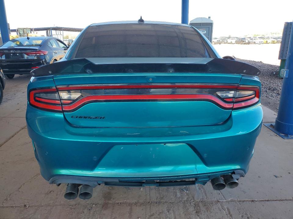 2017 Dodge Charger VIN 2C3CDXGJ2HH581649 COPART salvage auction — VANDALISM, AR - CERTIFICATE OF TITLE (P), sold $2,100 on 2026-10-06 (photo 6)