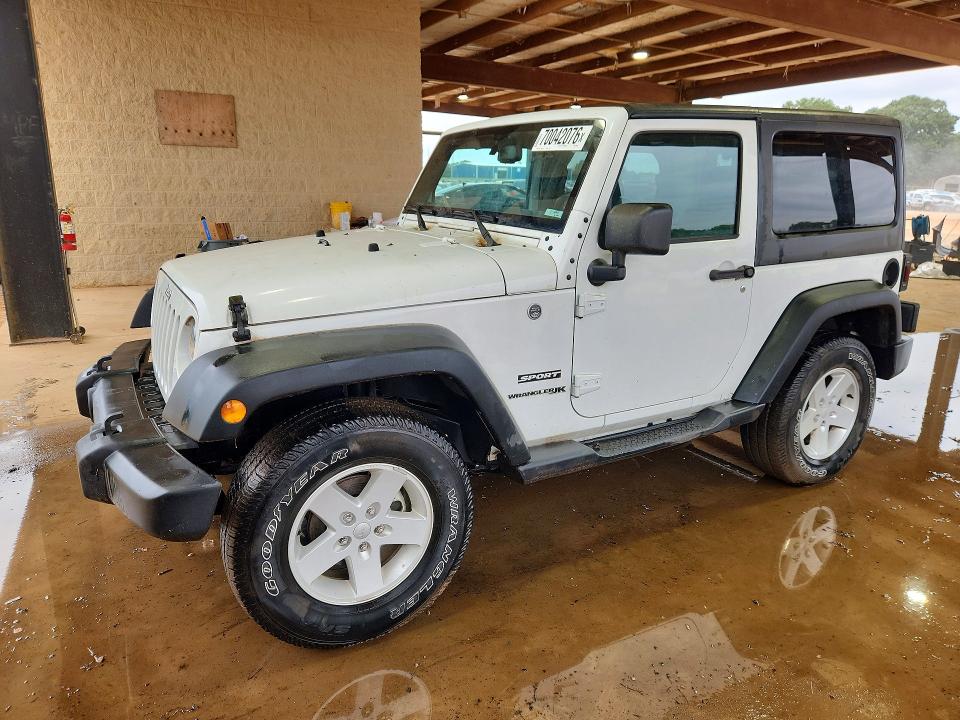 2018 Jeep Wrangler / VIN 1C4AJWAG8JL828779 — COPART salvage auction photo