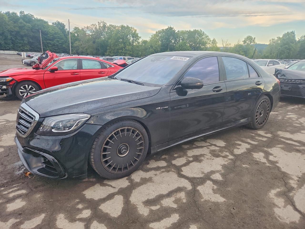 2016 Mercedes-Benz S-Class VIN WDDUG7JBXGA204336 — COPART salvage auction photo