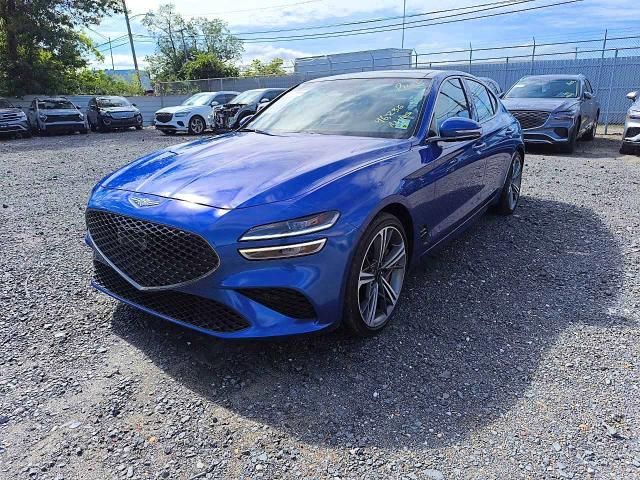 2025 Genesis G70 VIN KMTG34SC9SU148780 — COPART salvage auction photo