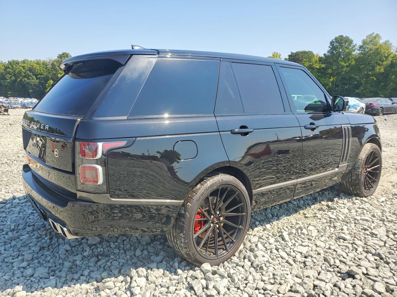 2018 Land rover RANGE ROVER VIN SALGS2RE2JA385326 COPART salvage auction — Water/Flood, NC - SALVAGE CERT-WATER/FLOOD DAMAG, sold $13,800 on 2026-10-09 (photo 3)