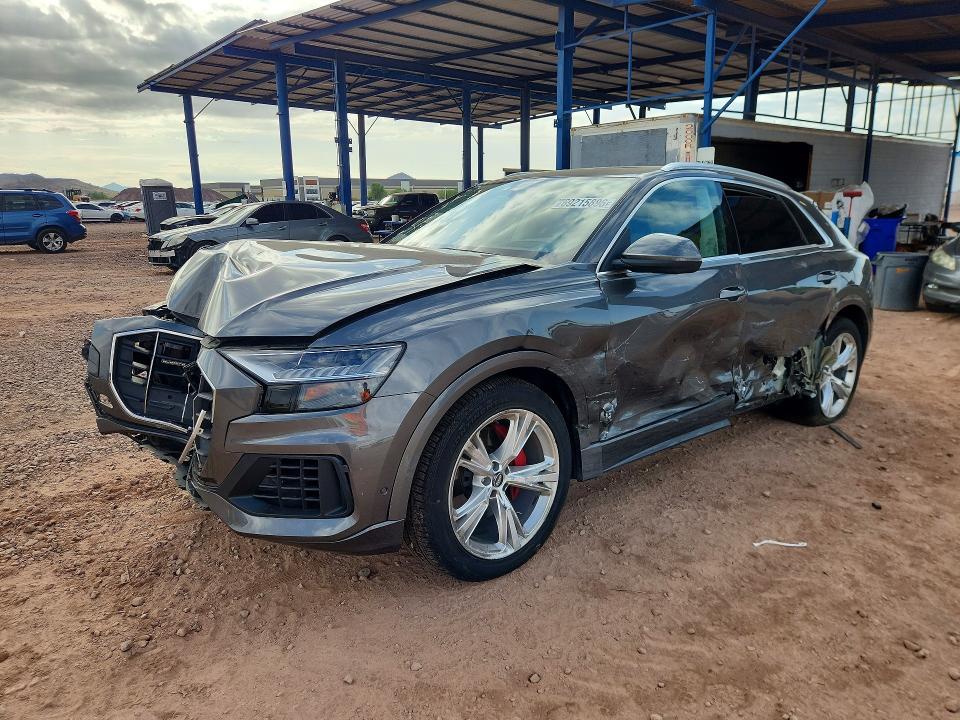 2019 Audi Q8 VIN WA1CVAF11KD023488 — COPART salvage auction photo