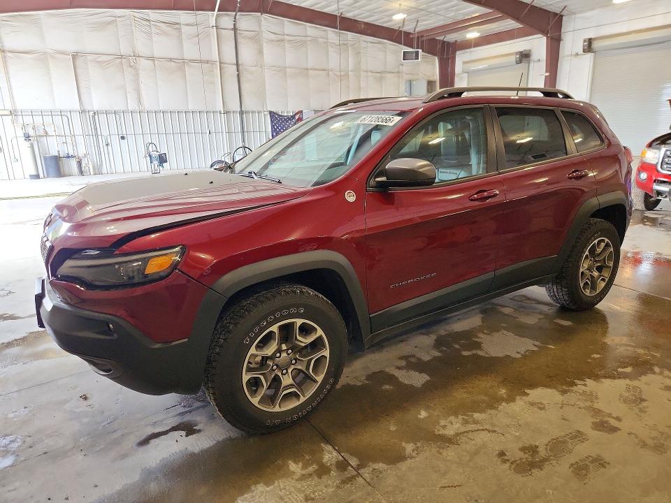 2020 Jeep Cherokee VIN 1C4PJMBX5LD505784 — COPART salvage auction photo