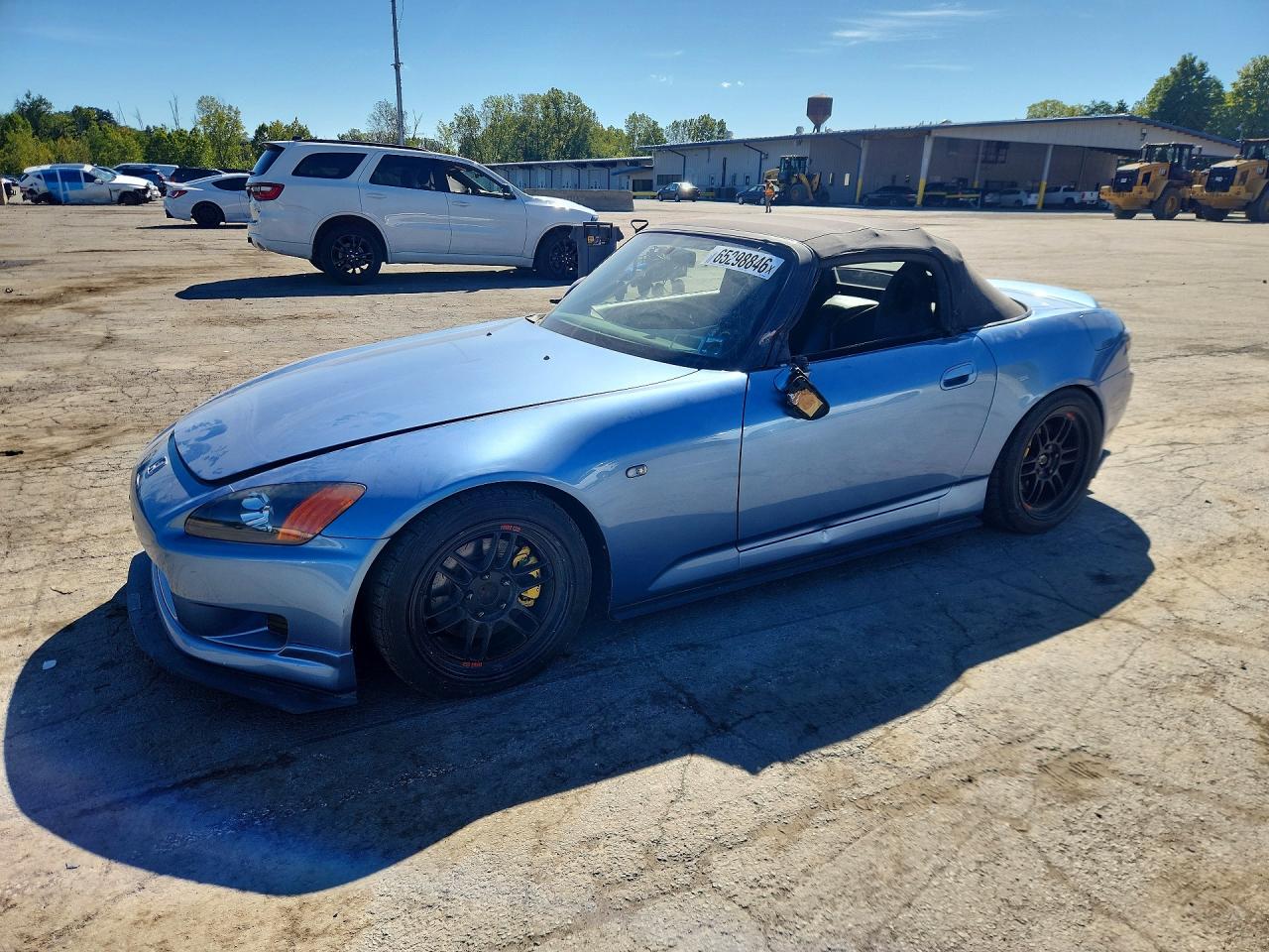 2002 Honda S2000 VIN JHMAP11462T002407 — COPART salvage auction photo
