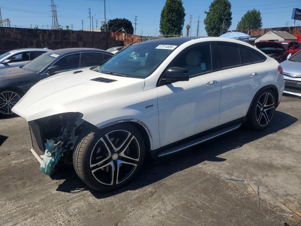2016 Mercedes-benz Gle VIN 4JGED6EB7GA022777 — COPART salvage auction photo