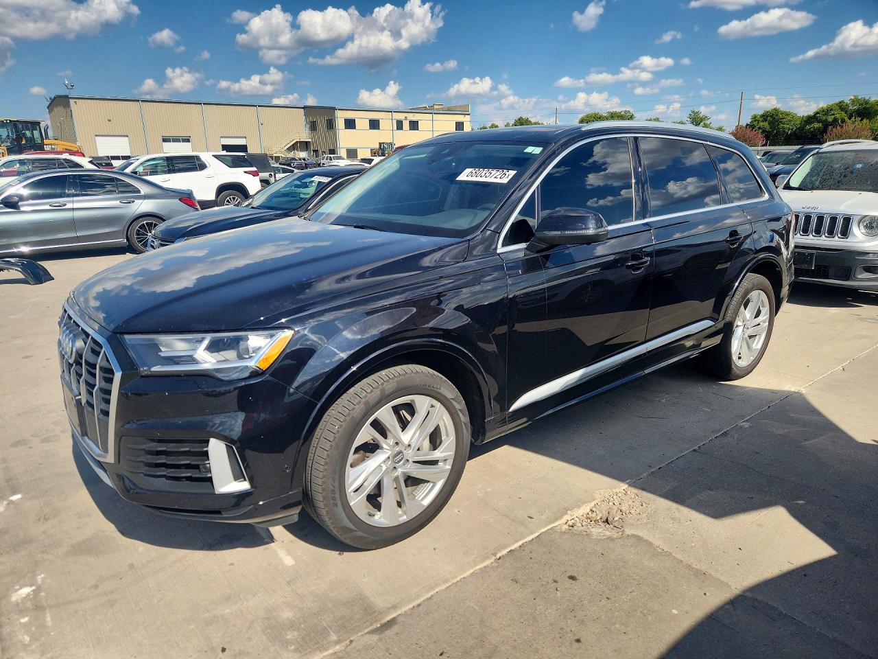 2020 Audi Q7 VIN WA1LXAF76LD012230 — COPART salvage auction photo