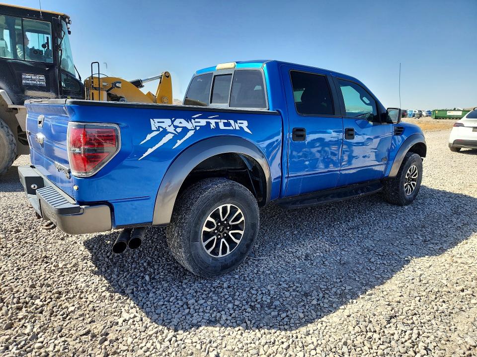 2013 Ford F-150 lightning VIN 1FTFW1R63DFD13388 COPART salvage auction — MINOR DENT/SCRATCHES, Salvage Title, sold $15,300 on 2026-09-11 (photo 3)