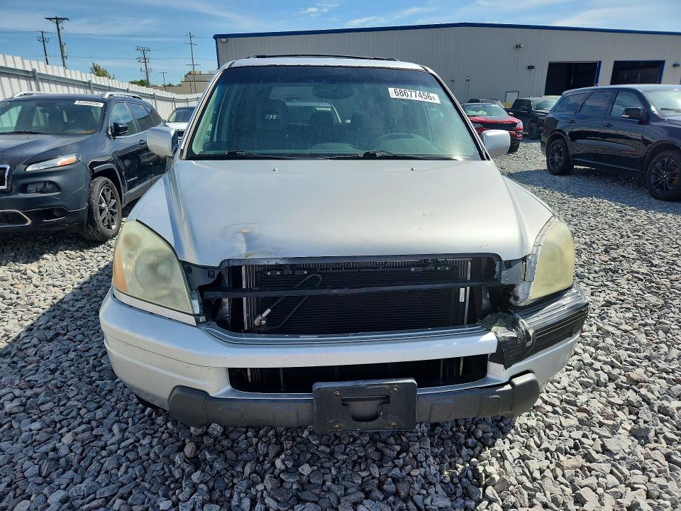 2005 Honda Pilot VIN 5FNYF18665B005650 COPART salvage auction — FRONT END, Wi - Certificate Of Title, sold $250 on 2026-09-28 (photo 5)