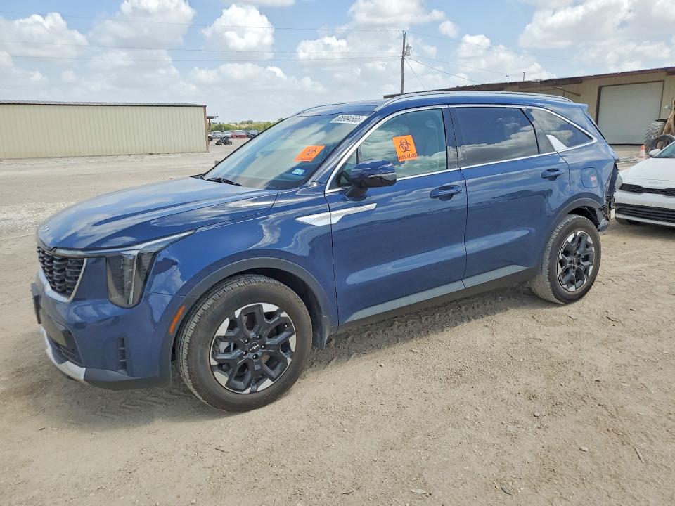 2025 Kia Sorento VIN 5XYRL4JC9SG337990 — COPART salvage auction photo
