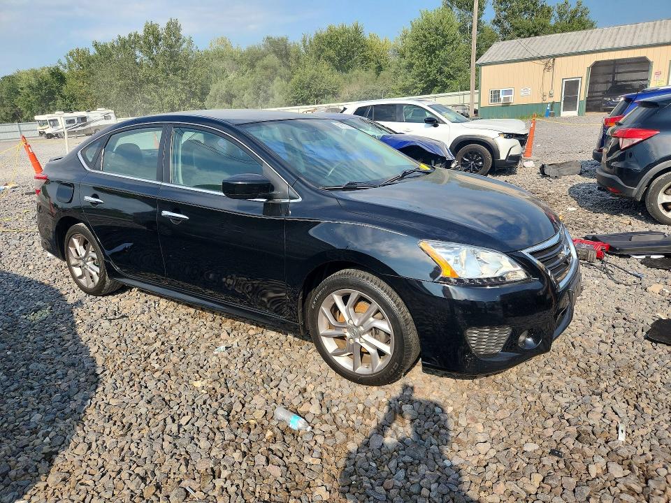 2013 Nissan Sentra VIN 3N1AB7AP0DL687625 COPART salvage auction — MECHANICAL, IL - CERTIFICATE OF TITLE, sold $900 on 2026-09-16 (photo 4)