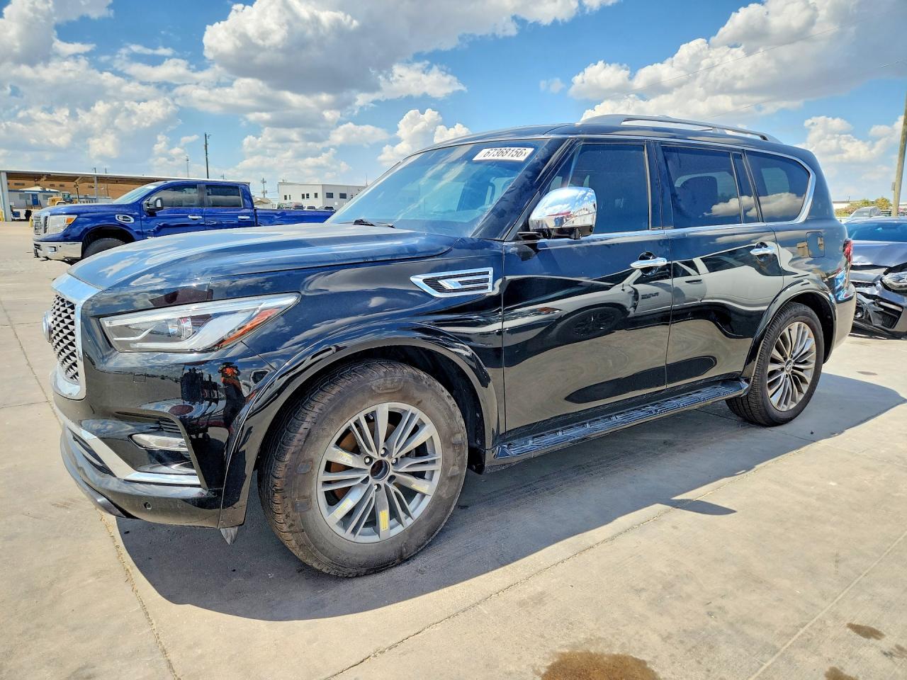 2021 Infiniti QX80 VIN JN8AZ2BF5M9715899 — COPART salvage auction photo