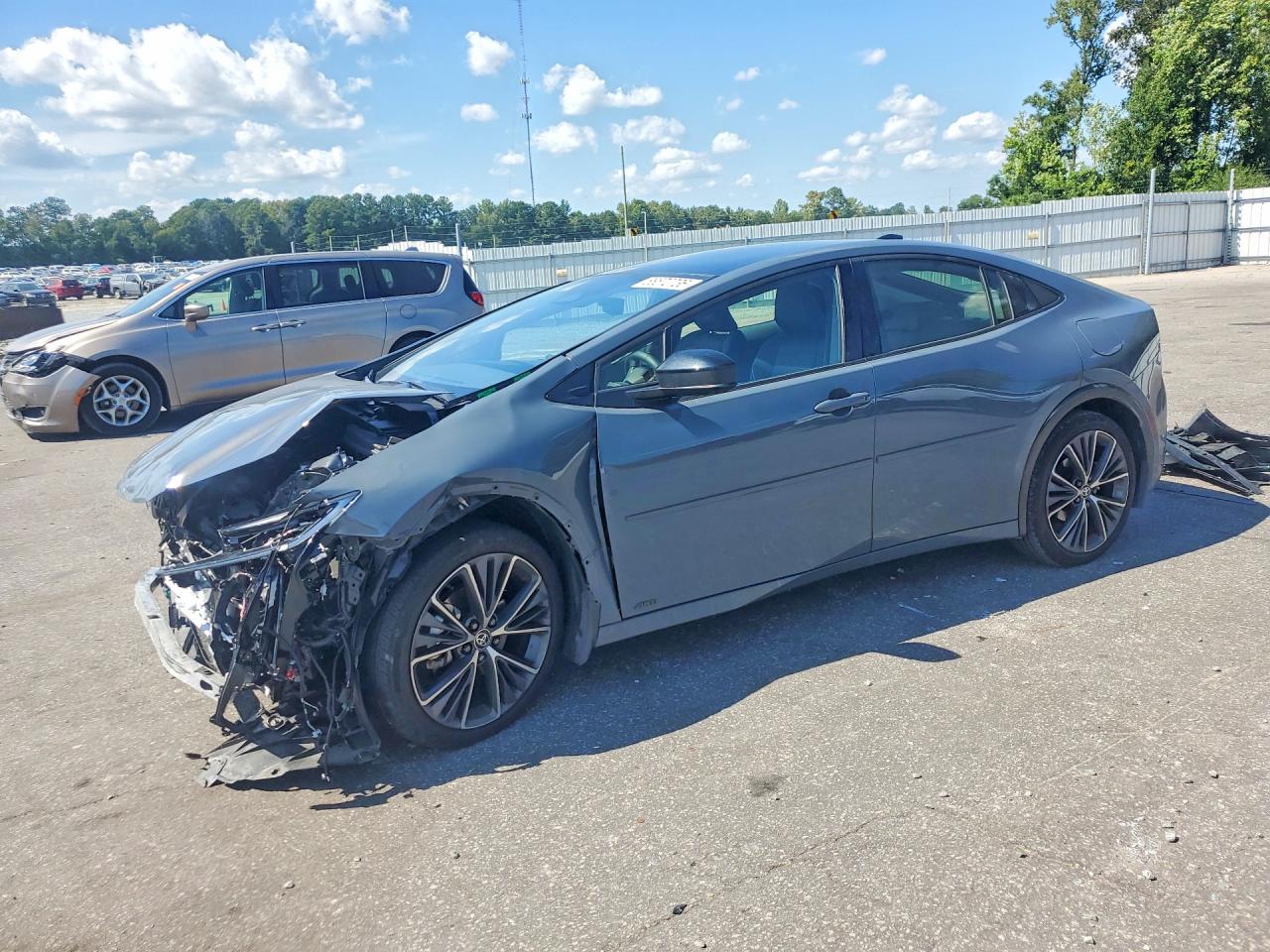 2024 Toyota Prius VIN JTDADABU7R3016898 — COPART salvage auction photo