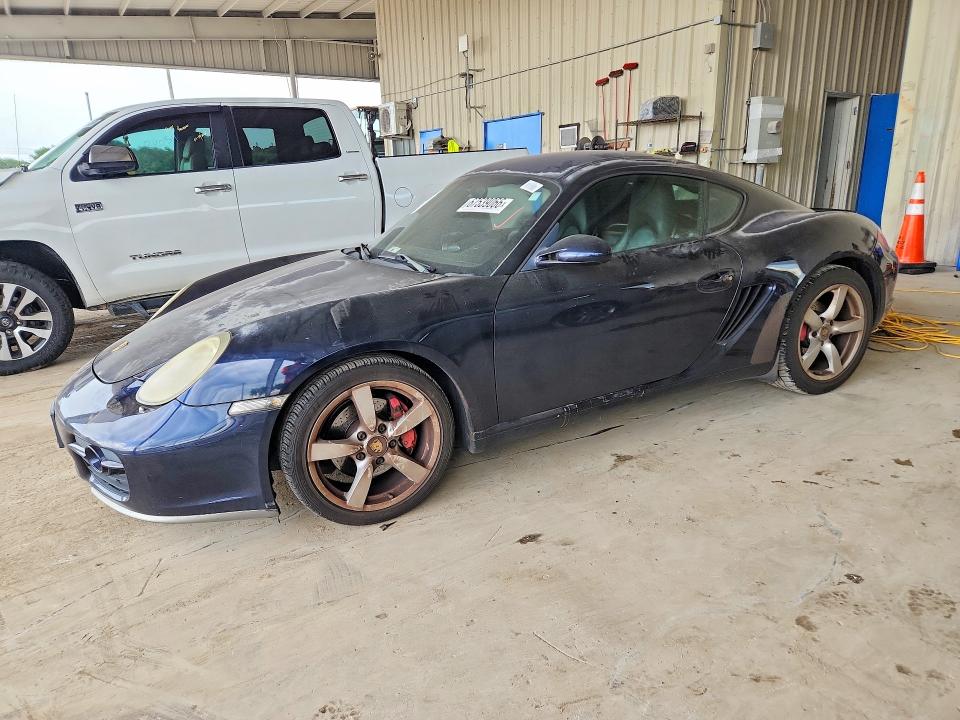 2006 Porsche Cayman VIN WP0AB29886U783444 — COPART salvage auction photo
