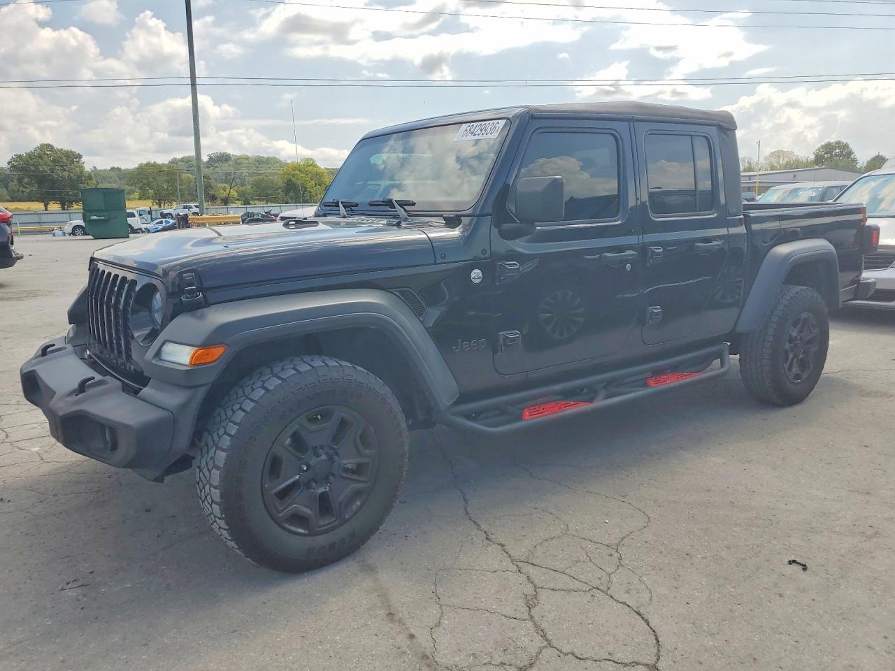 2021 Jeep Gladiator VIN 1C6HJTAG2ML542483 — COPART salvage auction photo