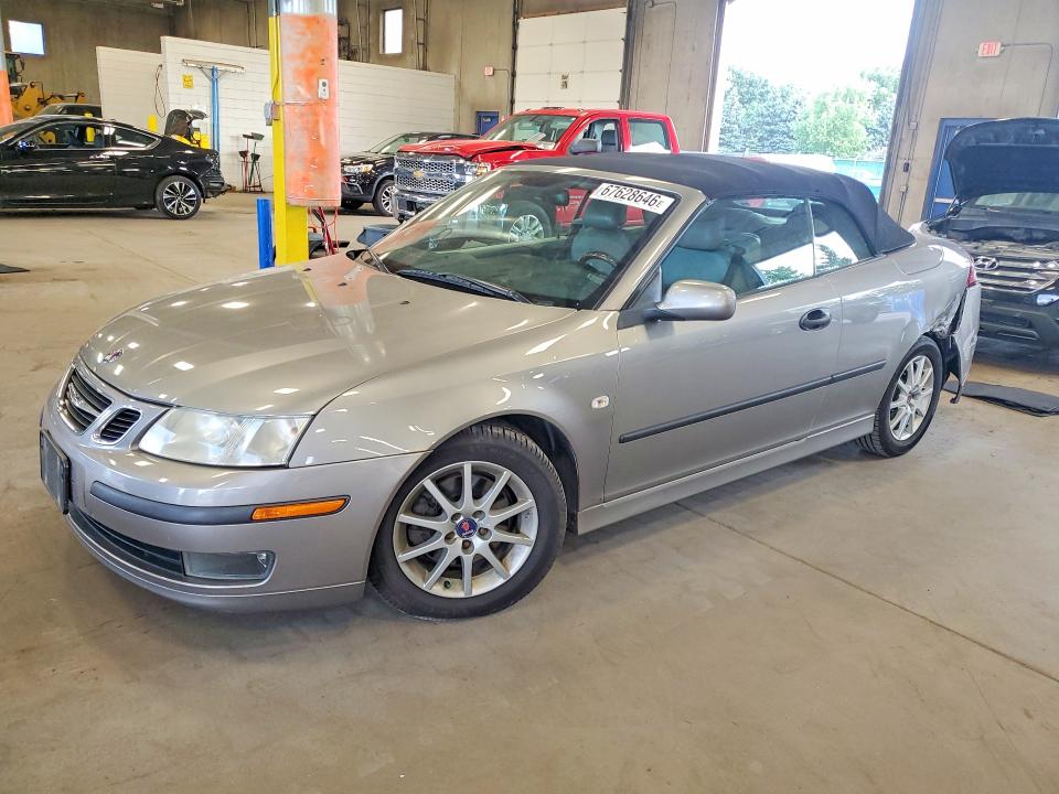 2005 Saab 9-3 VIN YS3FD79Y256017394 COPART salvage auction — REAR END, MN - CERT OF TITLE-SALVAGE, sold $525 on 2026-09-08 (photo 1)