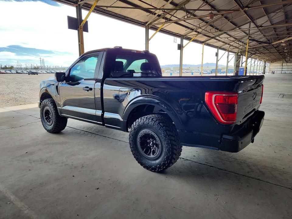 2021 Ford F-150 VIN 1FTMF1C56MKD34668 COPART salvage auction — MINOR DENT/SCRATCHES, Az - Certificate Of Title, sold $21,300 on 2026-09-23 (photo 2)
