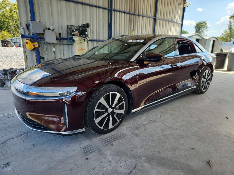 2023 Lucid Air VIN 50EA1TEAXPA004478 — COPART salvage auction photo