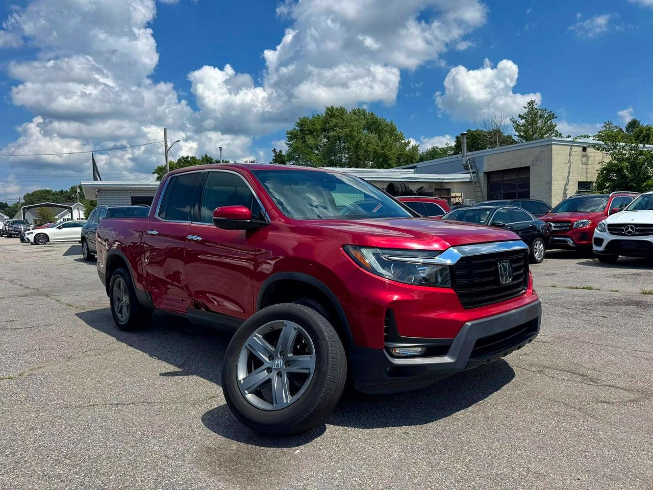 2022 Honda Ridgeline VIN 5FPYK3F72NB028708 — COPART salvage auction photo