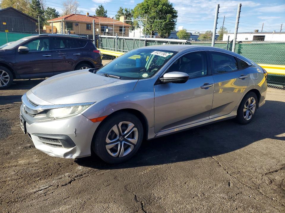 2018 Honda Civic VIN 19XFC2F5XJE005358 — COPART salvage auction photo