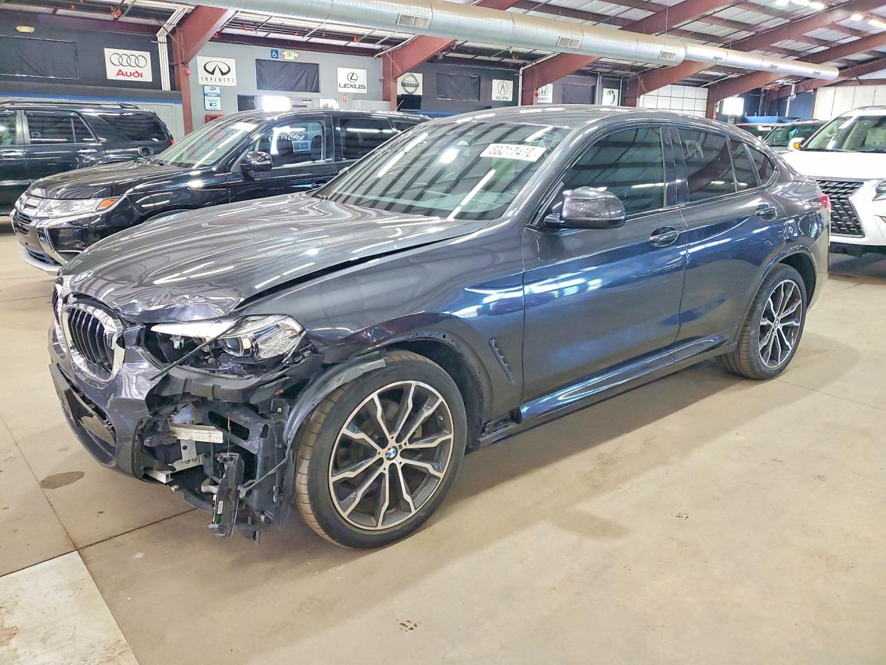 2021 BMW X4 VIN 5UX2V1C0XM9D71293 — COPART salvage auction photo