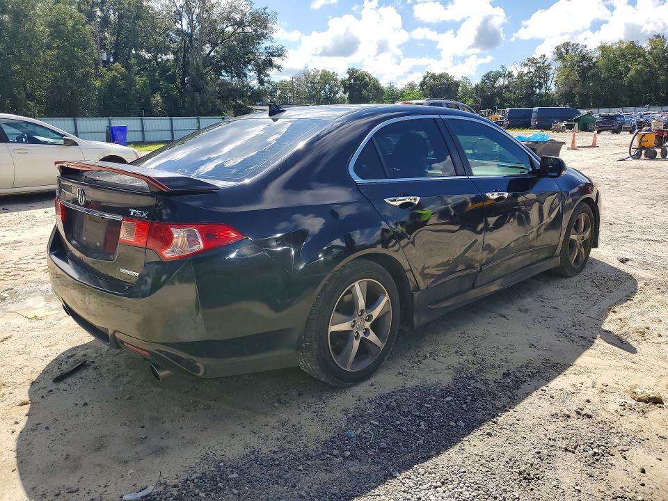 2012 Acura Tsx VIN JH4CU2F81CC009155 COPART salvage auction — SIDE, Salvage Title, sold $1,050 on 2026-09-25 (photo 3)