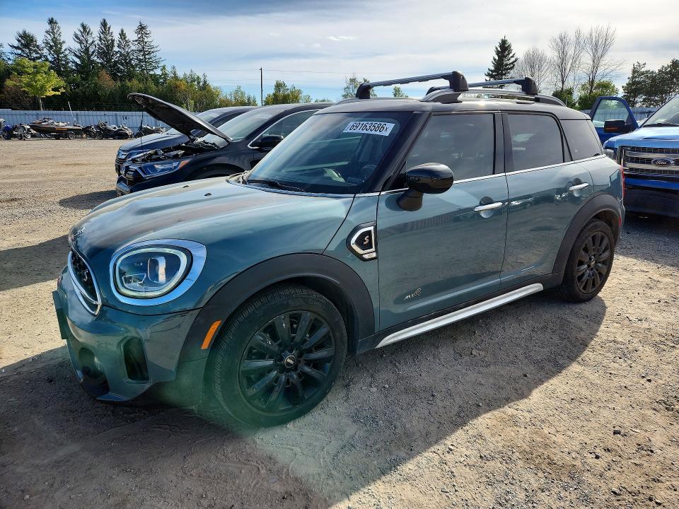 2022 Mini Cooper VIN WMZ83BR05N3N52074 — COPART salvage auction photo
