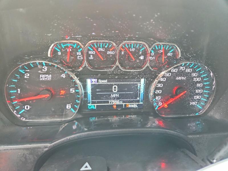 2017 Chevrolet Silverado VIN 3GCUKTEC0HG105449 COPART salvage auction — FRONT END, Ct - Cert Of Title-Salvage (P), sold $14,100 on 2026-10-06 (photo 9)