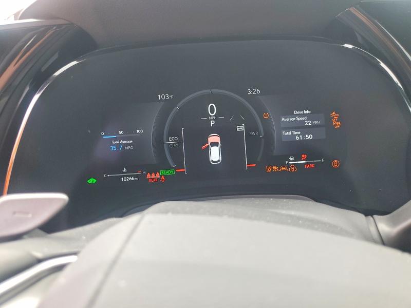 2026 Lexus Rx VIN 2T2BBMCA0TC111538 COPART salvage auction — FRONT END, FL - CERT OF TITLE SLVG REBUILDABLE, sold $17,300 on 2026-09-22 (photo 9)