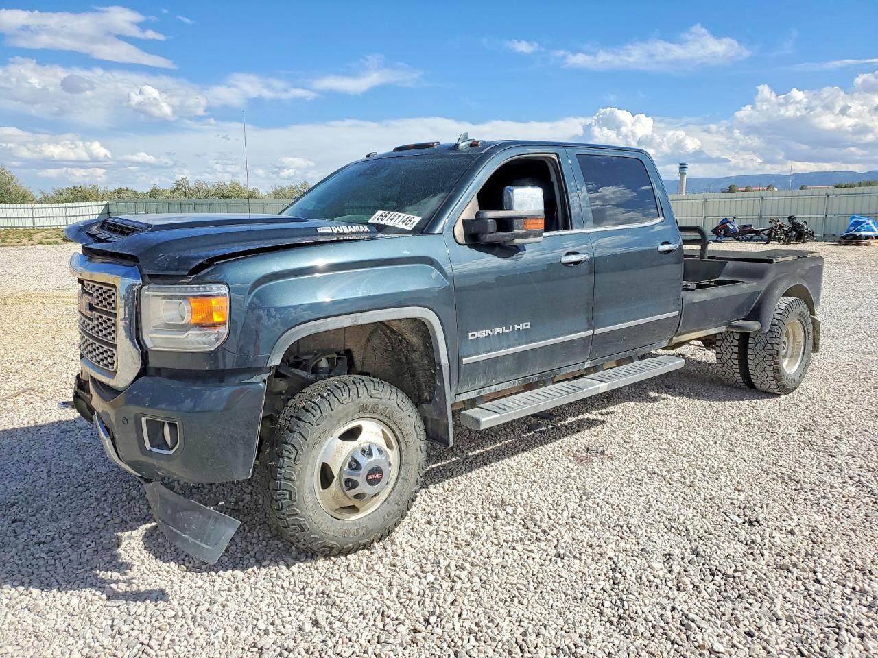 2018 GMC Sierra VIN 1GT42YEY1JF285993 — COPART salvage auction photo