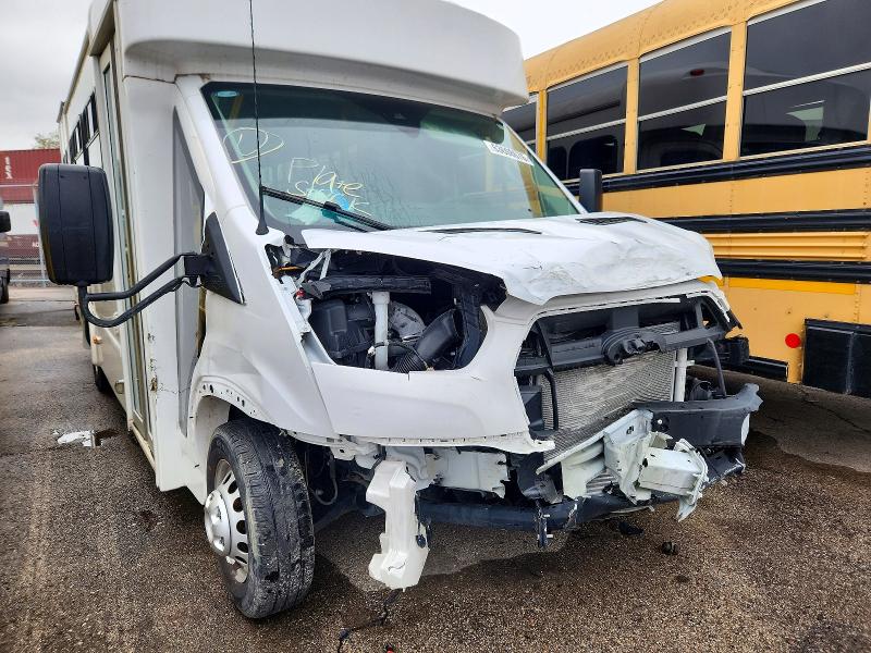 2024 Ford Transit VIN 1FDEU6PG5PKB61468 COPART salvage auction — FRONT END, Oh - Cert Of Title-Salvage, sold $125 on 2026-09-25 (photo 9)