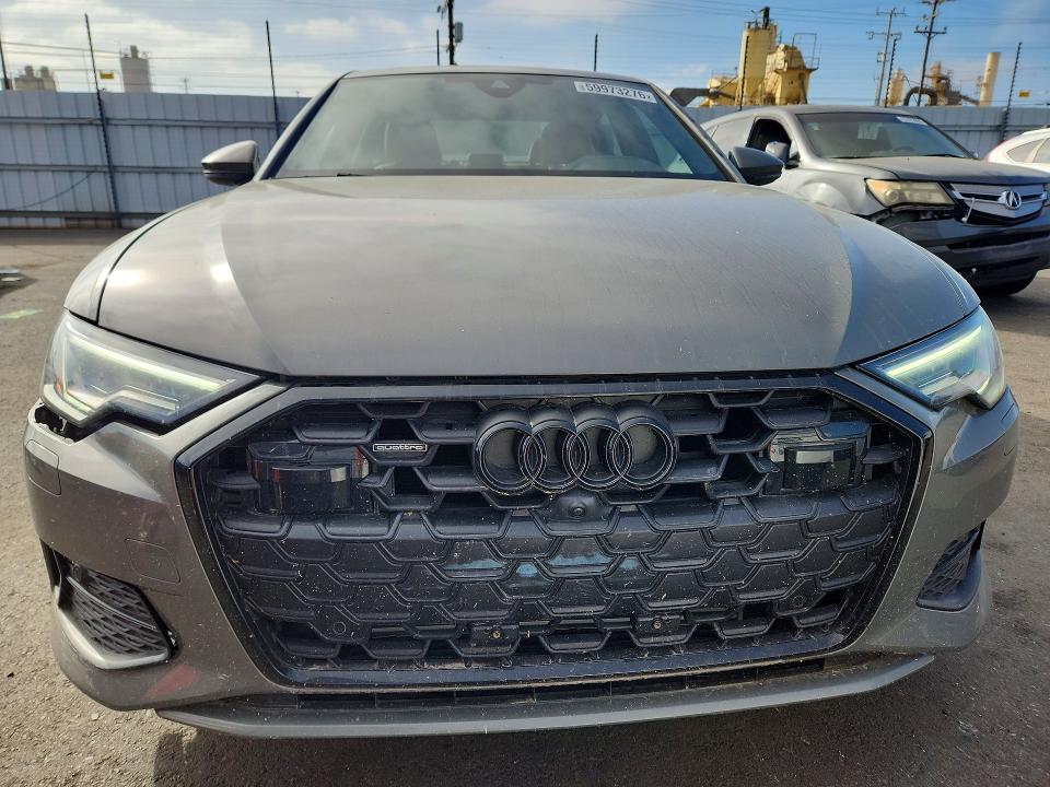 2024 Audi A6 VIN WAUE3BF27RN054667 COPART salvage auction — SIDE, CA - SALVAGE CERTIFICATE, sold $16,800 on 2026-09-04 (photo 5)