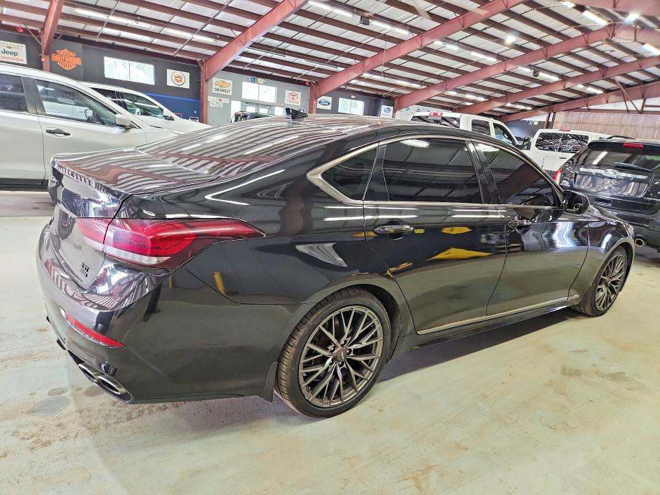 2019 Genesis G80 VIN KMTFN4JB0KU313131 COPART salvage auction — MINOR DENT/SCRATCHES, Mi - Certificate Of Title (P), sold $6,200 on 2026-09-22 (photo 3)